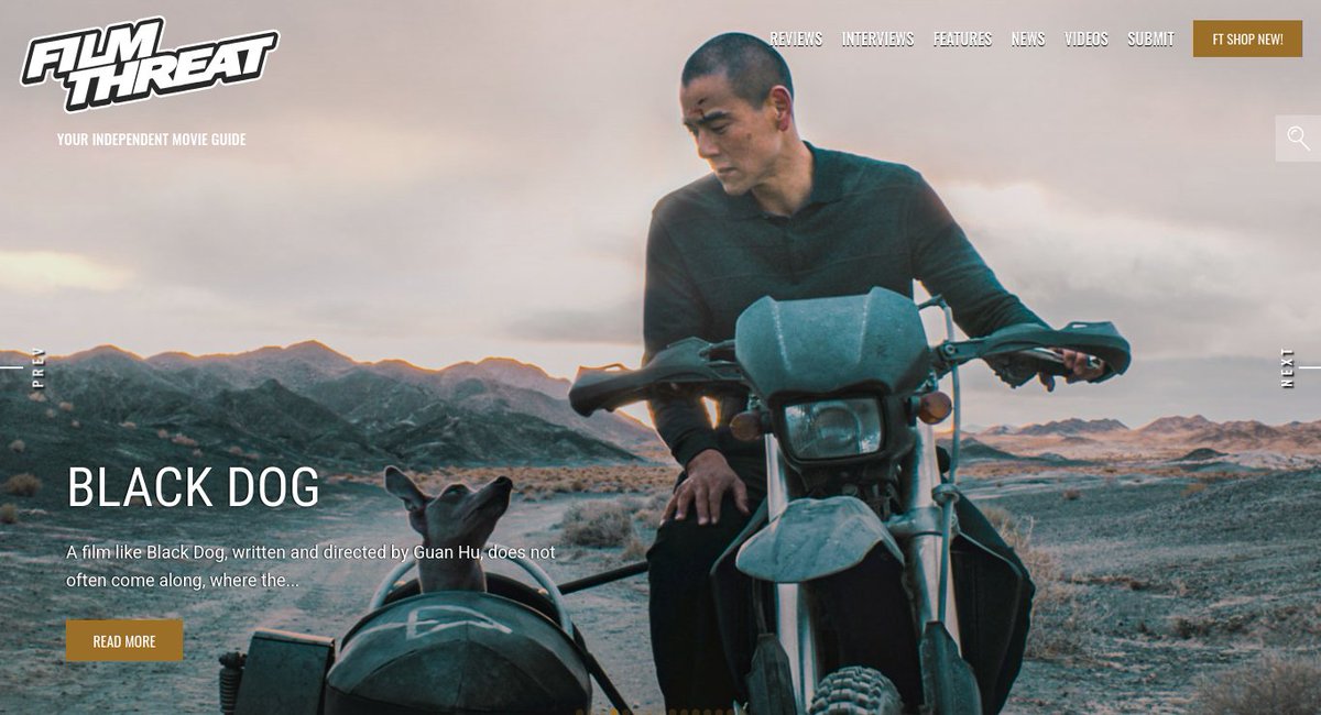 “Lang has come home to Chxia to face haters, the Hu family, for a crime he must live with…” Sabina Dana Plasse hits the road with Black Dog.
filmthreat.com/reviews/black-… #SupportIndieFilm #BlackDog #Drama