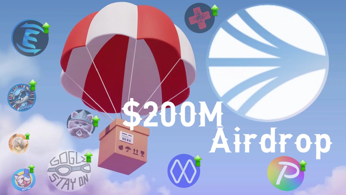 💥 $200M Airdrop  ❗️

#Fantom $ftm #sonic $S #FantomSonic #Airdrop
An ecosystem-wide stimulus is on the horizon, predicted to shake things up regardless of $FTM / $S price.
Why ? Because we want more $$$ don't we ? duh !!
and much more $$$ you will make 💯
 But the big question
