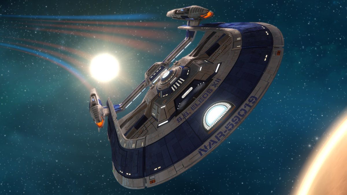 The Eleos Intel Scout Vessel [T6], as seen on-screen during Star Trek: Picard, is yours to earn in Q's Winter Wonderland 2024, starting tomorrow on all platforms!

👉 playstartrekonline.com/en/news/articl…