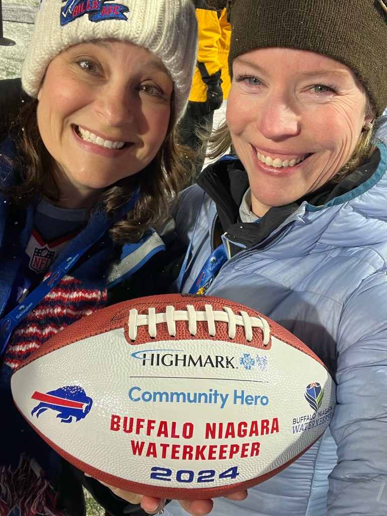 BNWATERKEEPER (@bnwaterkeeper) on Twitter photo WATER WIN: At last night's incredible <a href="/BuffaloBills/">Buffalo Bills</a> game, Buffalo Niagara Waterkeeper was honored as the Highmark Community Hero for our work scoring wins for our waterways. Thank you to our AFC East champs and <a href="/bcbswny/">Highmark Blue Cross Blue Shield of WNY</a> for championing clean water with us! buffalobills.com/video/highmark… WATER WIN: At last night's incredible <a href="/BuffaloBills/">Buffalo Bills</a> game, Buffalo Niagara Waterkeeper was honored as the Highmark Community Hero for our work scoring wins for our waterways. Thank you to our AFC East champs and <a href="/bcbswny/">Highmark Blue Cross Blue Shield of WNY</a> for championing clean water with us! buffalobills.com/video/highmark…