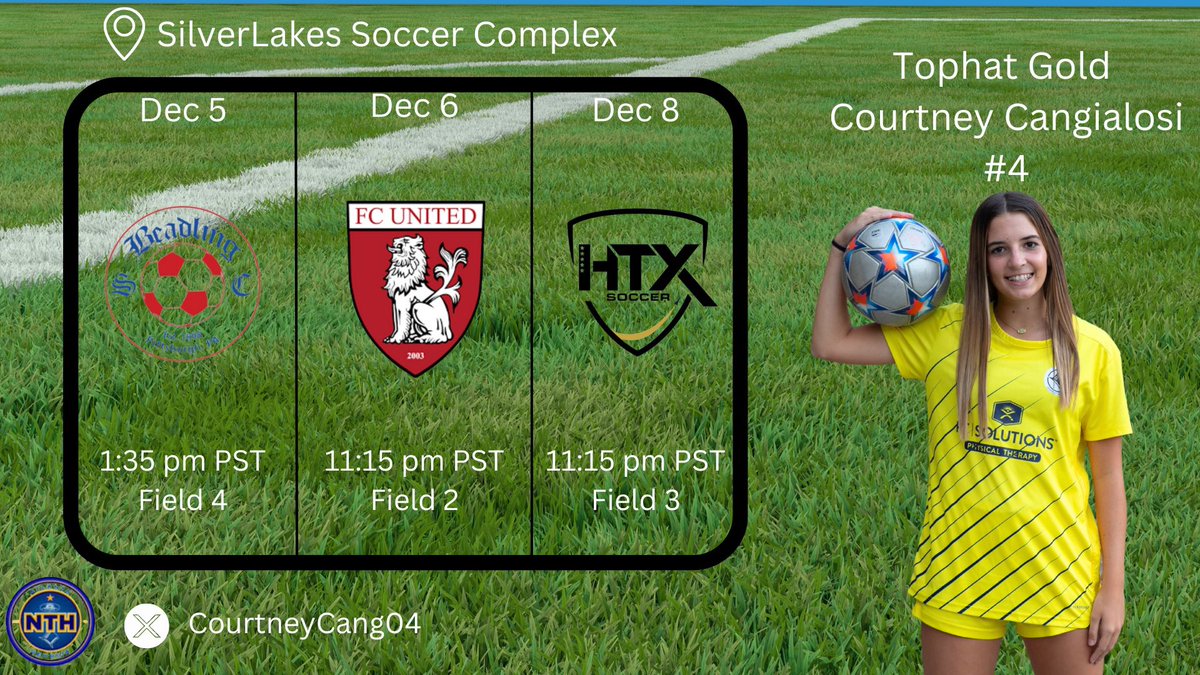 Courtney Cangialosi (2026) (@courtneycang04) on Twitter photo Excited to get back to California for the GA Champions Cup with my team <a href="/Tophat08GA/">Tophat 08 Gold GA</a>
<a href="/GAcademyLeague/">Girls Academy</a>
<a href="/ImYouthSoccer/">ECNL/GA/Recruiting/College Soccer</a>
<a href="/TheSoccerWire/">SoccerWire</a>
<a href="/TopDrawerSoccer/">TopDrawerSoccer</a> Excited to get back to California for the GA Champions Cup with my team <a href="/Tophat08GA/">Tophat 08 Gold GA</a>
<a href="/GAcademyLeague/">Girls Academy</a>
<a href="/ImYouthSoccer/">ECNL/GA/Recruiting/College Soccer</a>
<a href="/TheSoccerWire/">SoccerWire</a>
<a href="/TopDrawerSoccer/">TopDrawerSoccer</a>