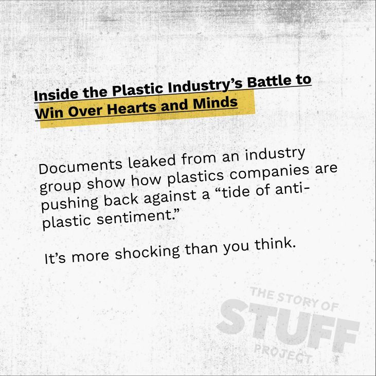 The Story of Stuff Project (@storyofstuff) on Twitter photo Do you think influencers are telling the truth? They might be paid by the plastics industry. Read about paid partnerships and other practices employed by the plastics industry in this <a href="/nytimes/">The New York Times</a> story: nyti.ms/3Zwidu8 Do you think influencers are telling the truth? They might be paid by the plastics industry. Read about paid partnerships and other practices employed by the plastics industry in this <a href="/nytimes/">The New York Times</a> story: nyti.ms/3Zwidu8