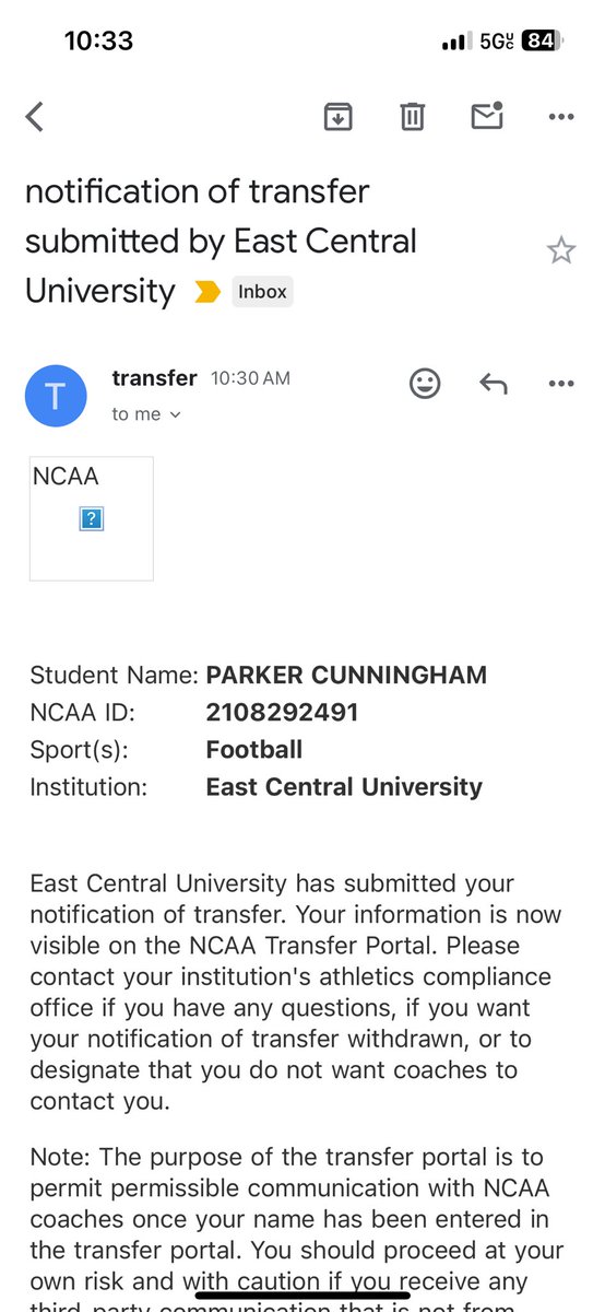 Parker Cunningham tweet media