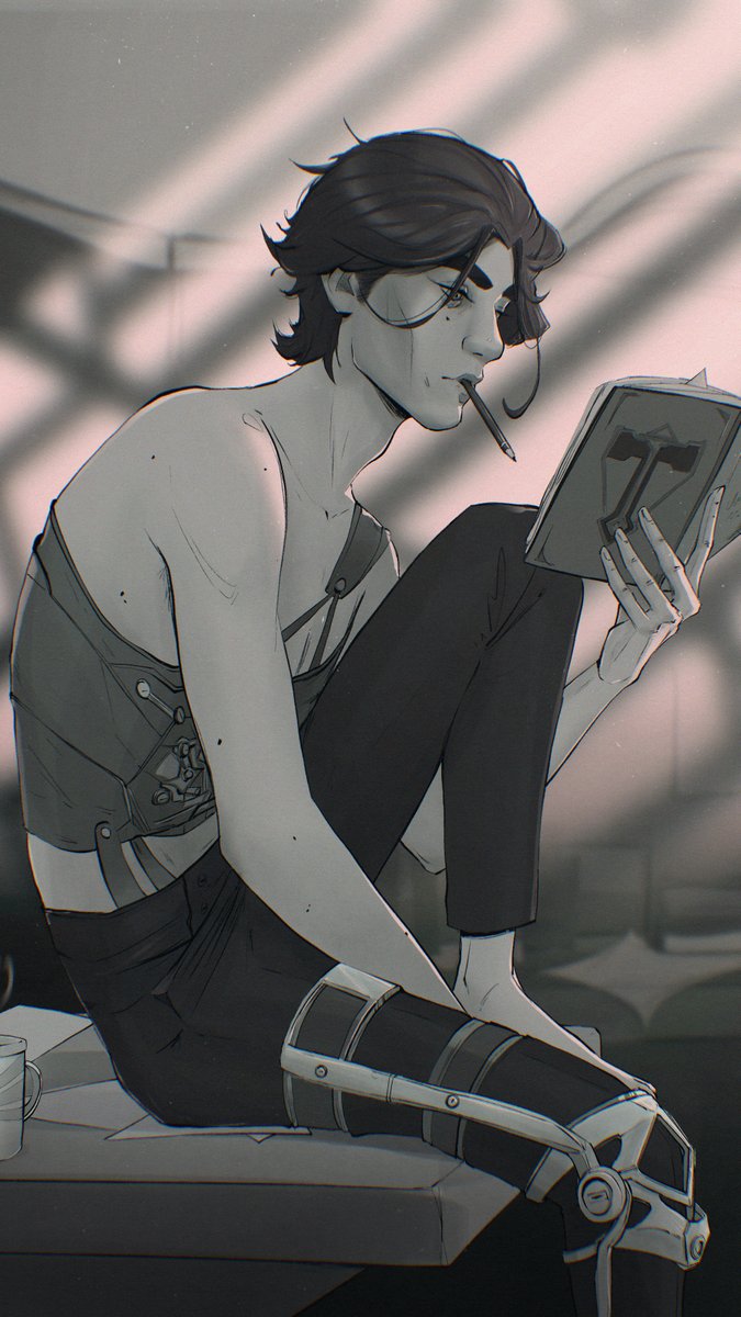 Should have done that earlier but here I go anyway : phone wallpapers with my Jayvik/Viktor fanarts so far 😊

Ratio is 9:16, it should be good for most devices I guess.