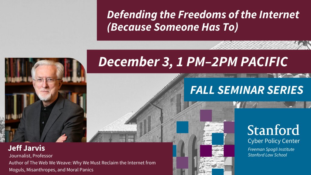 Stanford Tech Impact and Policy Center tweet media