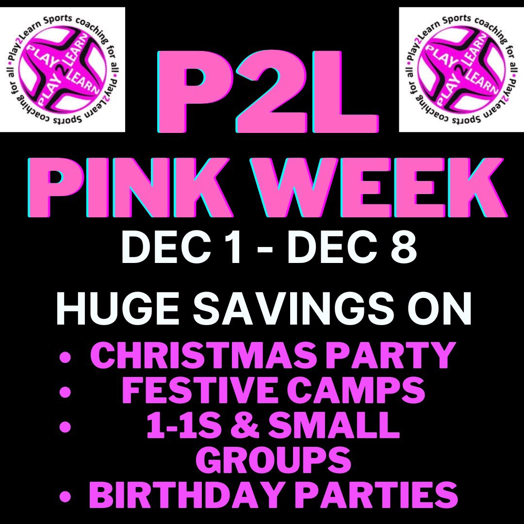 P2L Play 2 Learn Sports Coaching tweet media