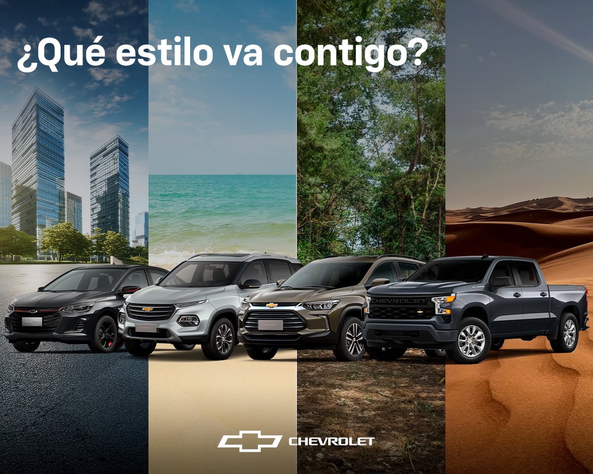 DistribuidorGM's tweet photo. Desde la versatilidad hasta la aventura, Chevrolet tiene un auto para cada personalidad. 🚗💫 Cuéntanos, ¿cuál se adapta más a tu estilo de vida? https://t.co/iQYbgc5mzJ