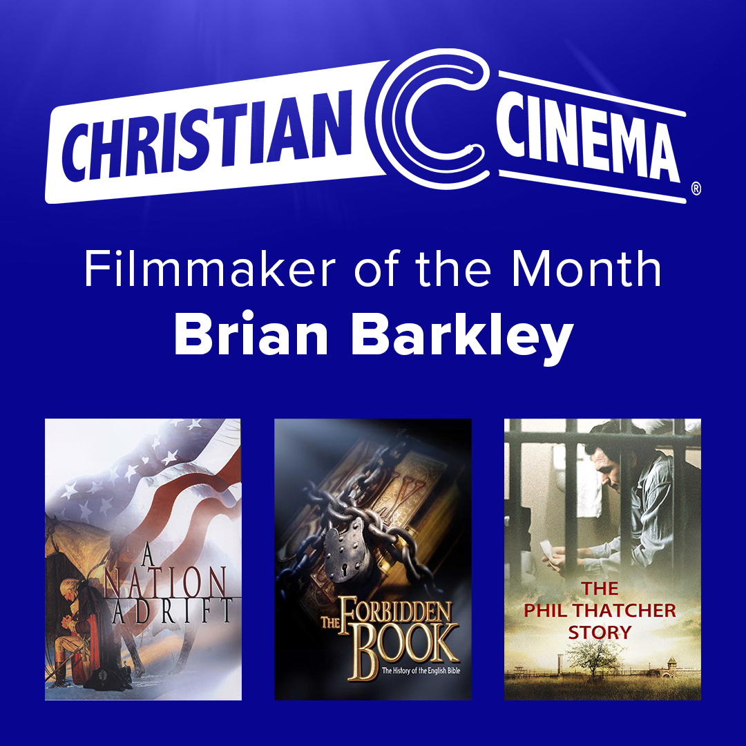 This month's Featured Filmmaker is Brian Barkley!

Rent or buy some of his films now on Christian Cinema!
▶️ bit.ly/StreamChristia…