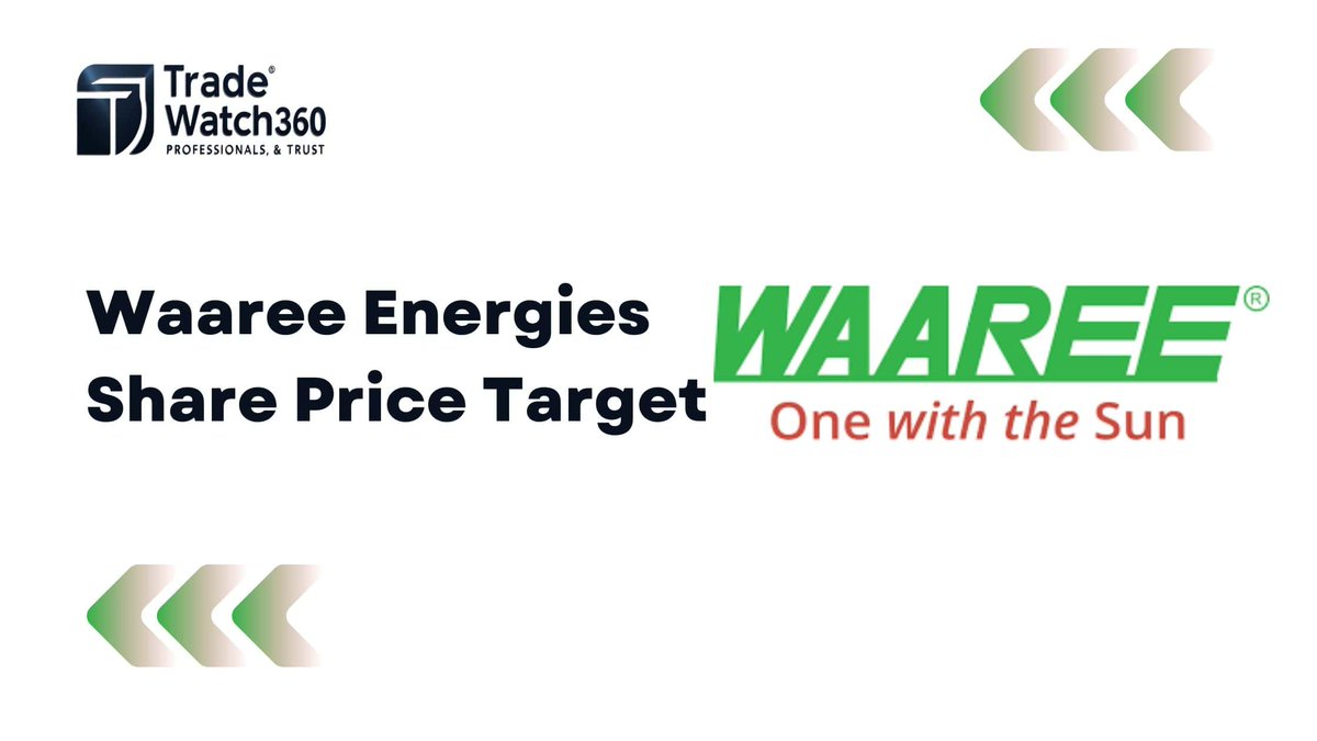tradewatch360's tweet photo. ☀️📈 #WaareeEnergies #SharePriceTarget: 2025-2040
Leading the charge in #renewable #energy!
⚡ Discover #SharePricePredictions for 2025 & 2040 and see why #Waaree #Energies is a promising investment for the future.
⚡ https://t.co/WPAa1sWFjY
#TrdaeWatch360 https://t.co/LCo3vsXRUV