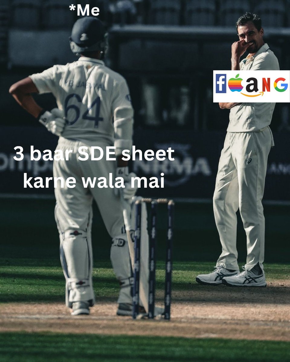 Daro mat SDE sheet karo 🗿