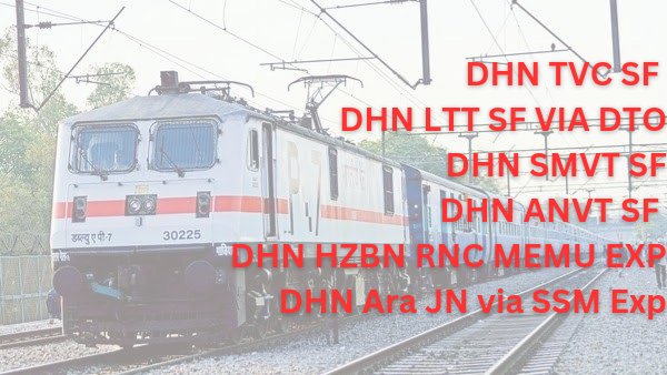 DhanbadKiTrain's tweet photo. @AshwiniVaishnaw महोदय, हम #धनबाद वासी कब से निम्न ट्रेने मांग रहे हैं :
DHN #TVC SF
DHN #LTT SF VIA #DTO
DHN #SMVT SF
DHN #ANVT SF
DHN HZBN RNC MEMU EXP
DHN #AraJN via #SSM OVERNIGHT
महोदय, कृपया संज्ञान लें। आदरणीय सांसद @dhullu_mahto जी से आग्रह है कि कृपया इस मुद्दे को लगातार उठाएं। https://t.co/6rCrgPlJ94