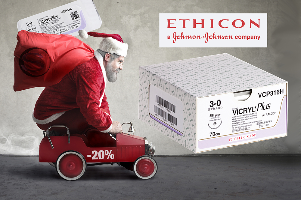 SanteliaFrance's tweet photo. On continue les offres de Noël avec les supers promos sur les #sutures #ETHICON !
➡ https://t.co/hFI3DnZpNC 
#ideecadeau #Offrenoel https://t.co/eZy1UIk73z