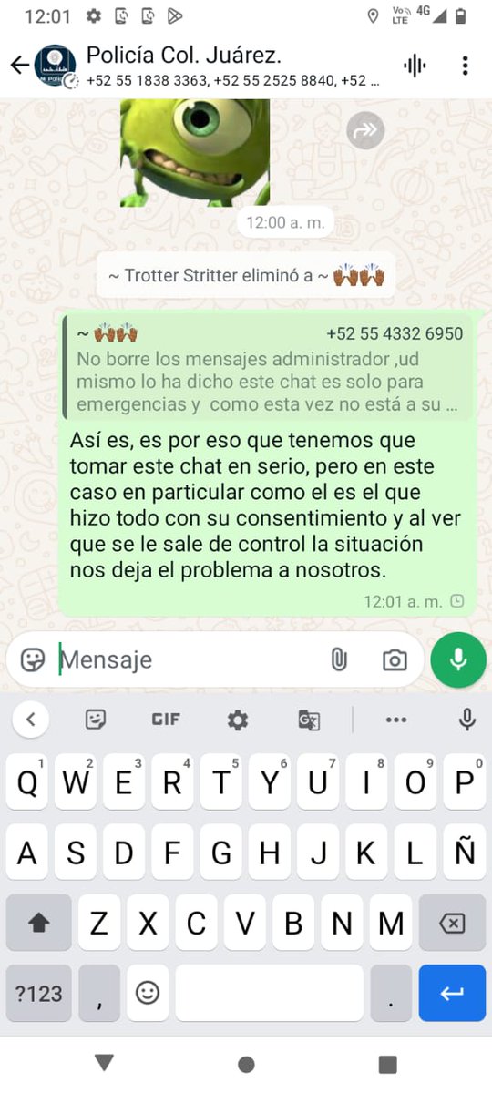 Alex_DeHumbolt's tweet photo. @LaColoniaJuarez  buenas noches nos podrían ayudar a denunciar a este administrador,  el cual no cumple con lo establecido en el programa de vinculación ciudadana con la Policía.
Ellos (Administradores) son los que ponen las reglas y son los primeros en romperla. https://t.co/araPyzbVfR