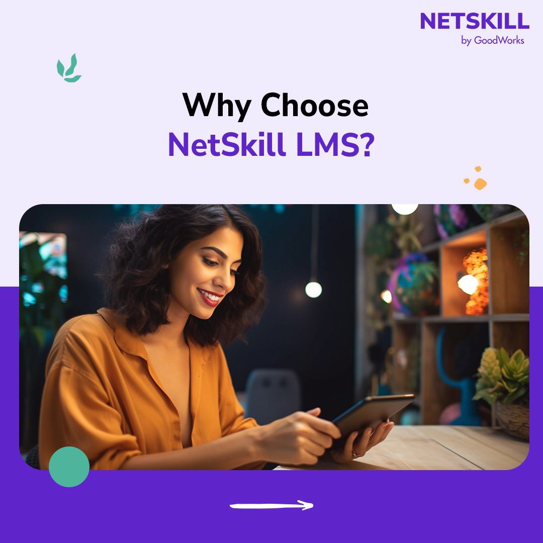 netskillacademy's tweet image. Ready to supercharge your workforce?
Say hello to @netskillacademy LMS – your go-to solution for seamless training, upskilling, and growth.
Invest in your team’s future today! 🌟
#NetSkillLMS #workforcetraining #upskilling #NetSkillByGoodWorks #employees #lms #training
