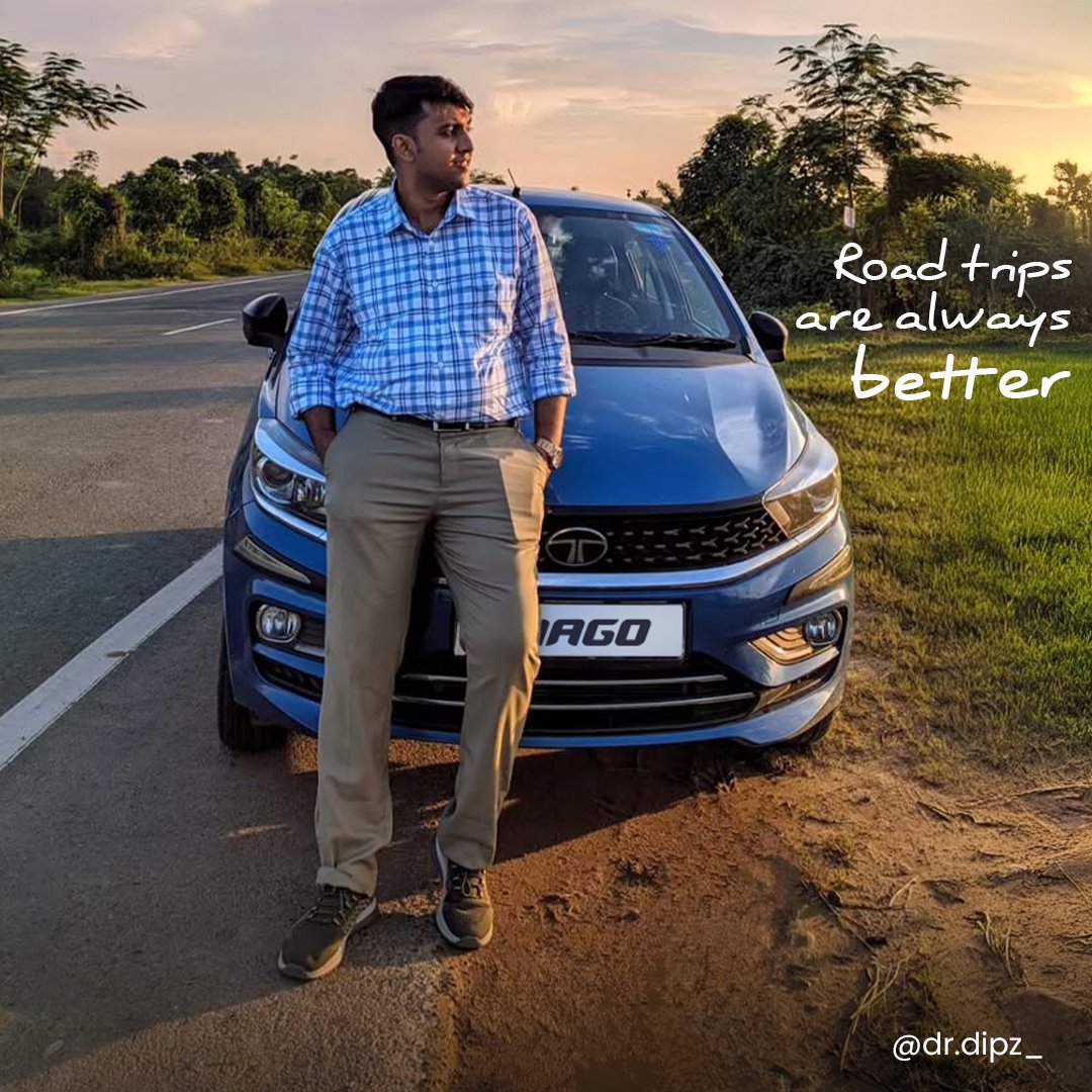 TataMotors_Cars's tweet photo. Driving into the sunset with the perfect companion by your side! โ
Got an exciting picture with your beloved Tiago? Tag us and get featured!
#Tiago #SeriouslyFun #TataMotorsPassengerVehicles https://t.co/hyiHbyadfo