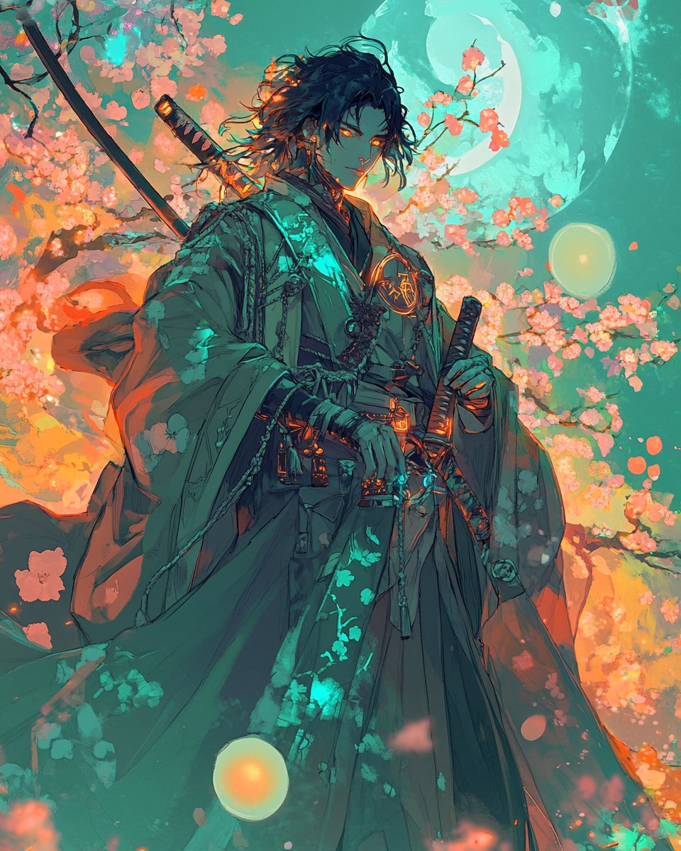 LudovicCreator's tweet photo. 🎨 CELESTIAL SHRINE MAIDEN  🎨

Base prompt :

[SUBJECT] as a Celestial Shrine Maiden, adorned in flowing robes and ethereal accessories, surrounded by glowing sakura blossoms. Contemporary anime style, with a palette of serene [COLOR1] and vibrant [COLOR2]

Check ALTS https://t.co/67WAJNox0u