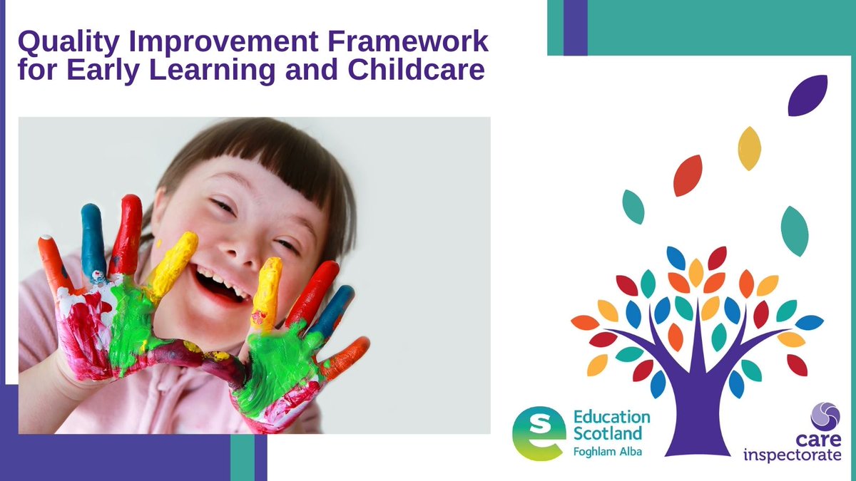 Do you work in ELC? Provide childcare for school-aged children? Or are you a childminder? If so, please read our joint statement with <a href="/CareInspect/">Care Inspectorate</a> on our new upcoming shared inspection framework. 
👉ow.ly/BymU50UsbVf