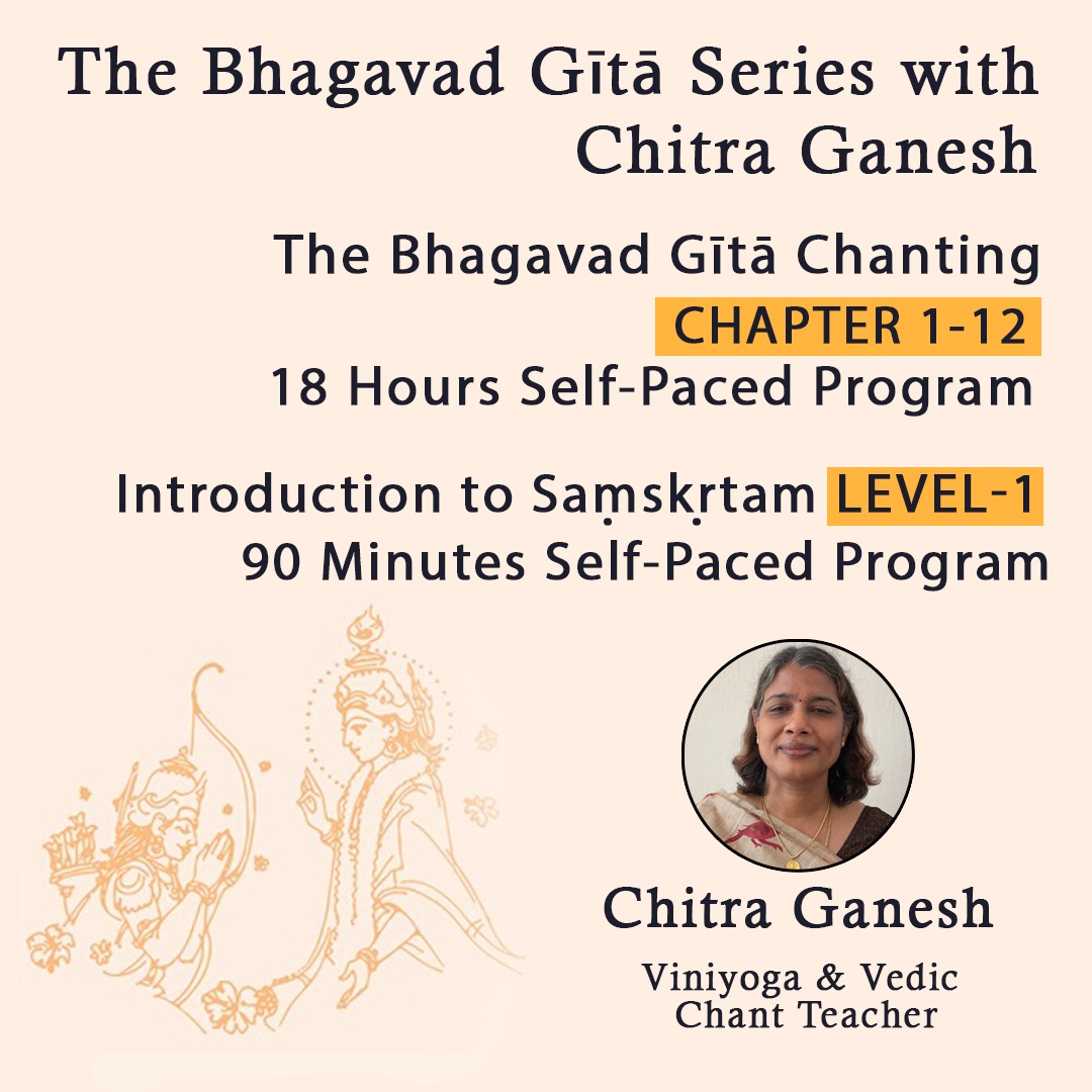 hellomyyoga's tweet photo. Immerse yourself in the divine wisdom of the Bhagavad Gita with this unique program led by Chitra Ganesh. Perfect for all levels.

Visit here! https://t.co/pnmlVg9dRF

#bhagavadgita https://t.co/2Hikeka14j