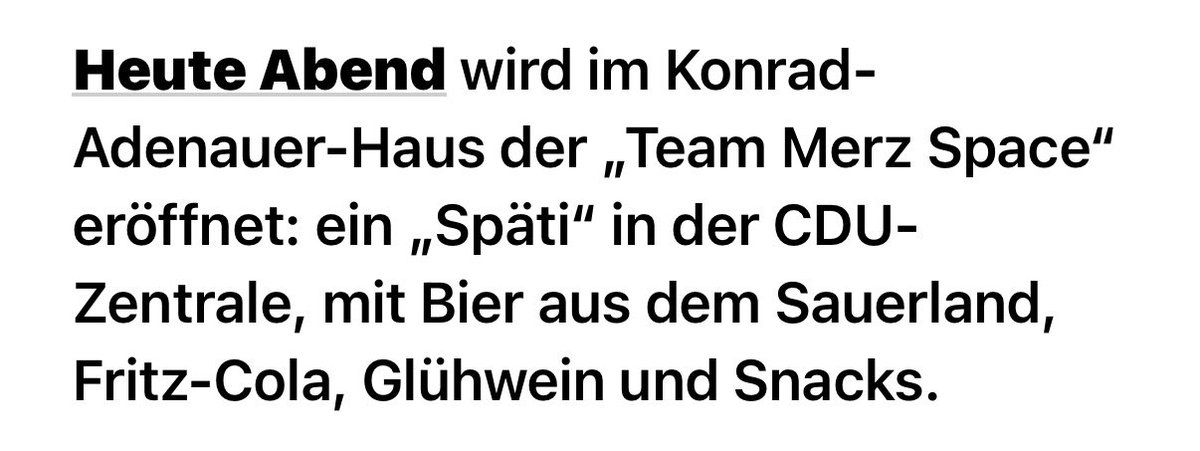 CHeydecker's tweet photo. Die CDU empört sich über #Fritze, verkauft in ihrem Merz-Shop im Konrad-Adenauer-Haus aber selbst Fritz Cola. Finde den Fehler… https://t.co/LwvAh7k7V9
