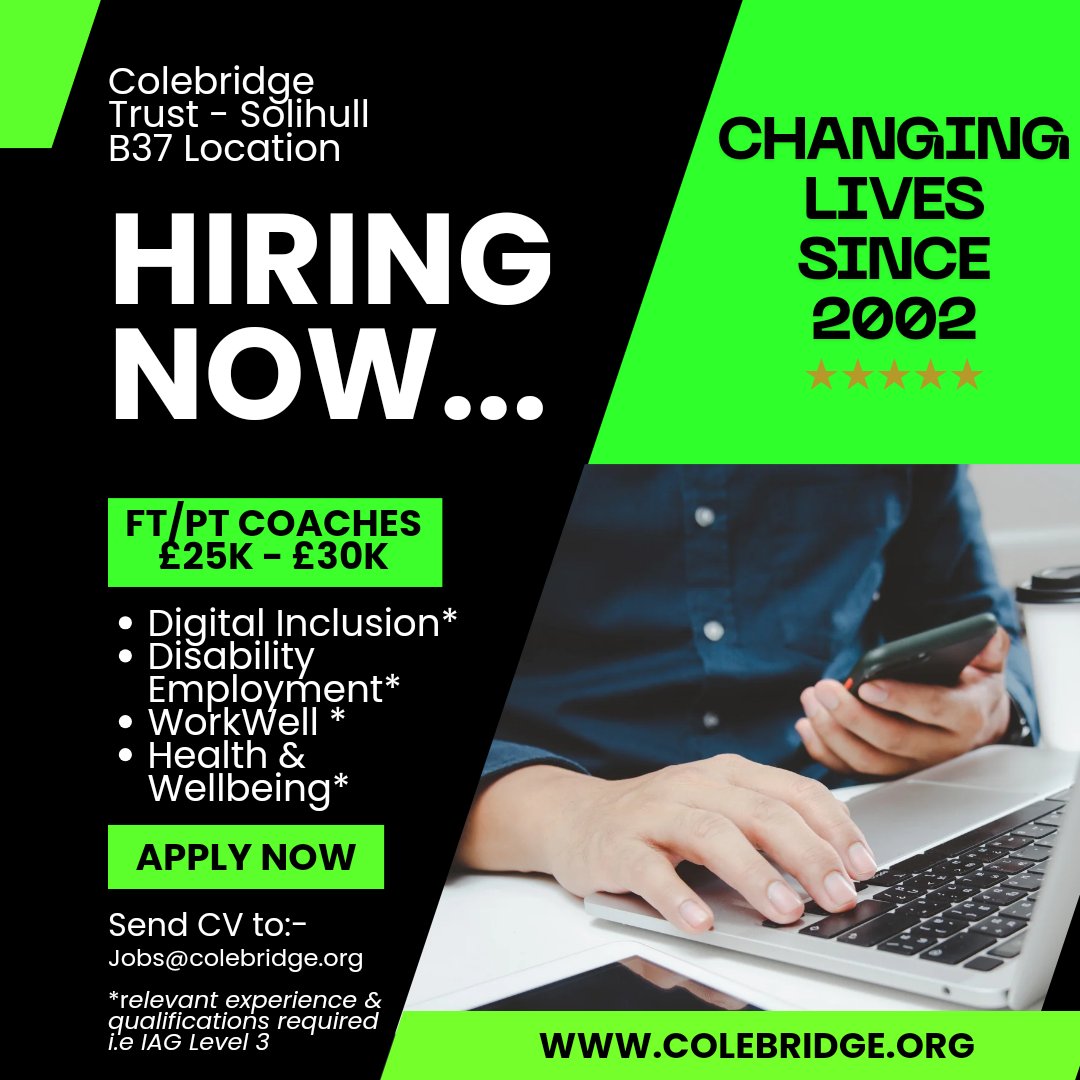 Deadline for applications is 7th January 2025...