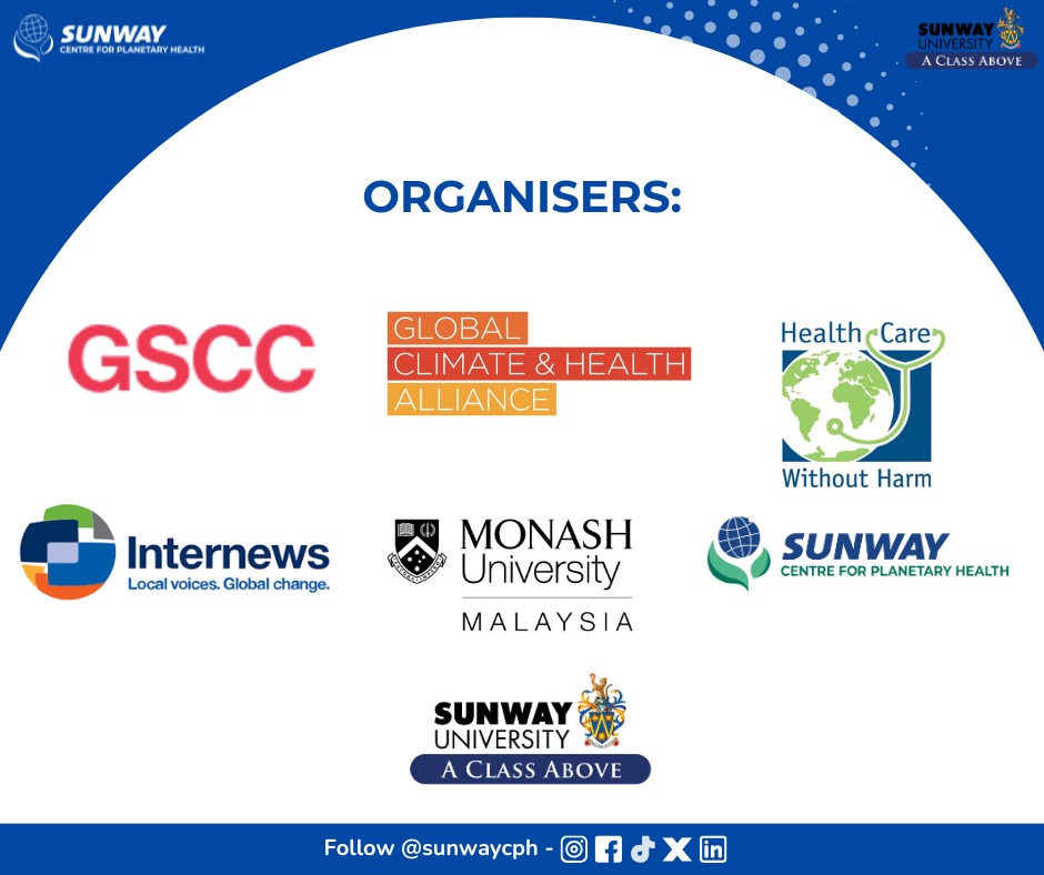Attention Media Professionals! 🎙️🌡️
Are you a journalist, TV presenter, or social media influencer in South &amp; Southeast Asia? Don’t miss this 2-day Capacity Development and Training Workshop Series focused on:
🌿 Climate Change
🌎 Planetary Health
🏥 Public Health
📅 Date: 24-25