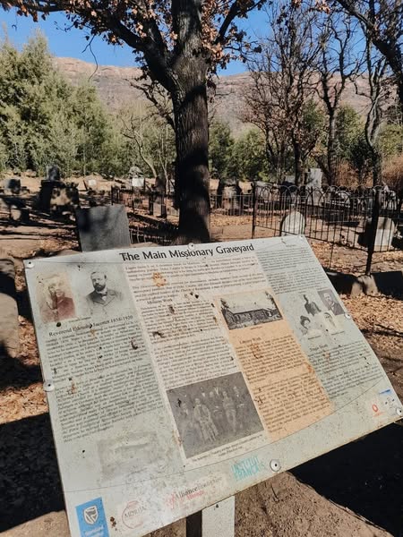 Did you know about the Mission Tour? Visit historic landmarks in Morija, such as Maeder House &amp; Morija Printing Works, Thomas Mofolo House/Old Sesuto Book Depot, Old Missionary Graves, etc.
Bring your family or friends or come alone we will guide you!!