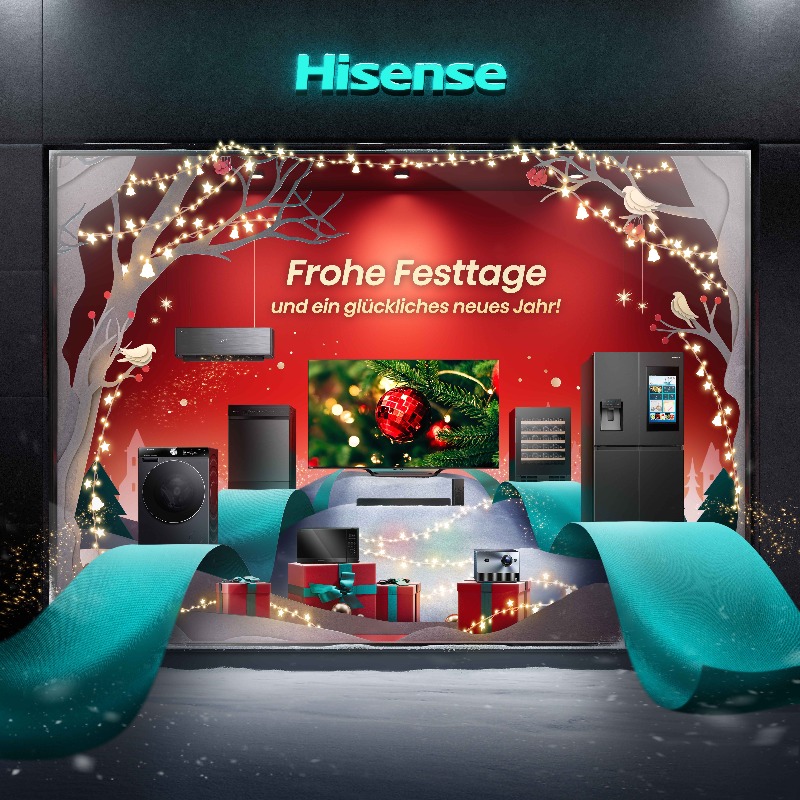 Das Hisense-Team wünscht frohe Festtage und eine entspannte Zeit voller Freude und gemütlicher Stunden. 🎄🌟
#hisense #frohefesttage #merrychristmas #happyholiday #technology #qualität