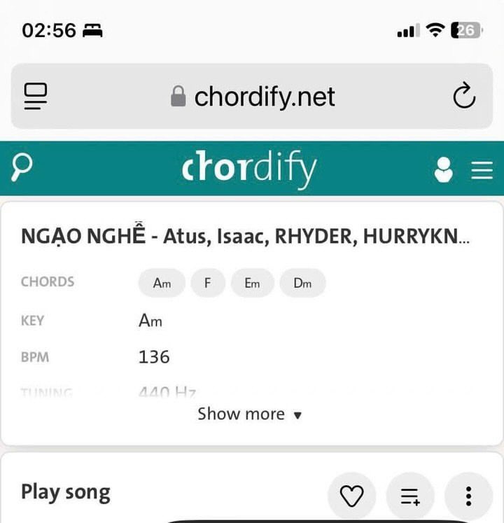 ChamWink99_'s tweet photo. "THE SONG “NGẠO NGHỄ” FROM ANH TRAI SAY HI DOESN'T COPY ANY SONGS. "THAT THAT" AND "NGẠO NGHỄ" JUST HAVE THE SAME SAMBA GENRE BUT DIFFERENT KEYS, CHORDS,.... PLEASE STOP SPREADING MISINFORMATION! HERE ARE SOME PROOFS:" 

#NGAONGHENOCOPYING https://t.co/4pqWZf7cJV