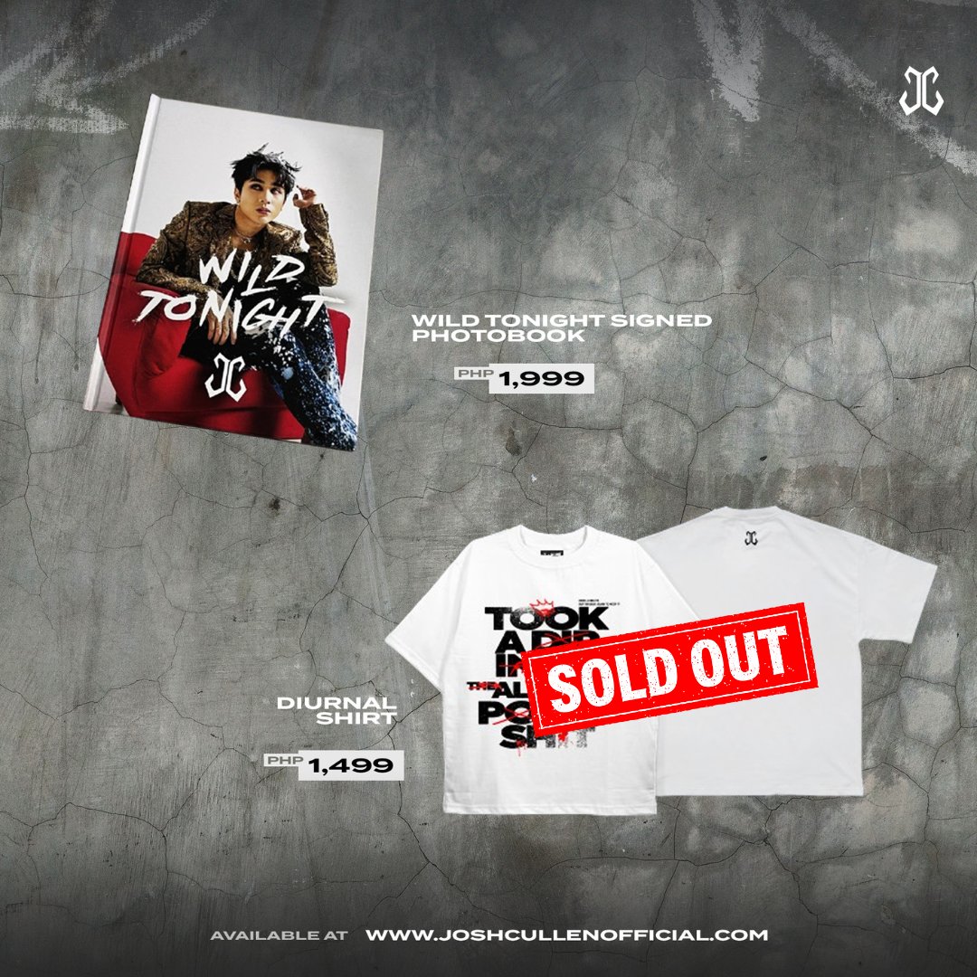 GET RIGHT MERCH IS OFFICIALLY SOLD OUT🔥

Don't miss out! The LAST FEW ITEMS from the Lost &amp; Found and Wild Tonight collections are still waiting for YOU! Grab yours now before they’re gone for good!

🛒 Shop here: joshcullenofficial.com

#JOSHCULLEN #JCLostAndFound #WILDTONIGHT