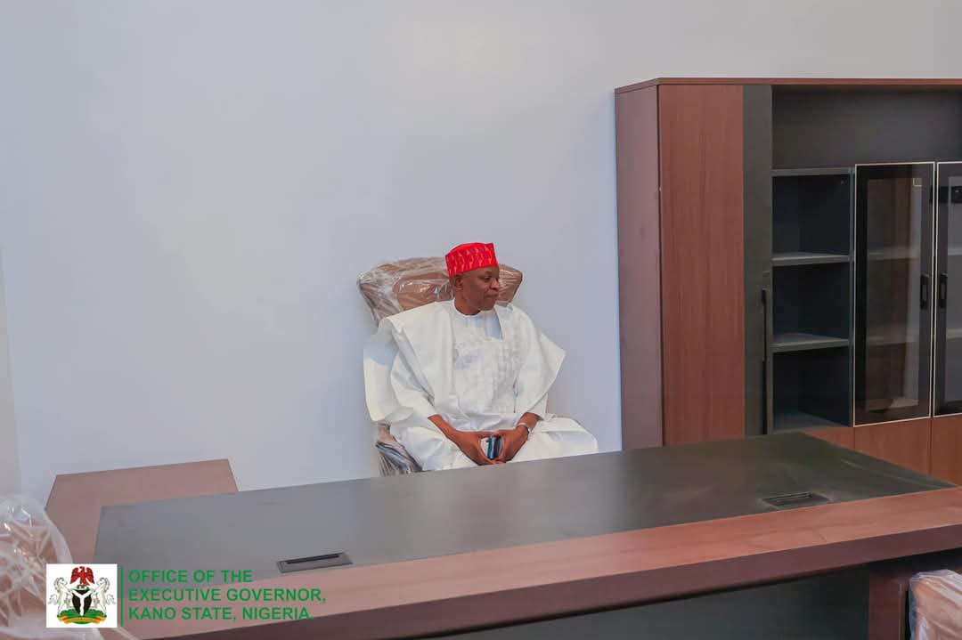 babarh_'s tweet photo. Gov. Abba K. Yusuf visited Kwankwasiyya City yesterday to inspect the completed Kano State Governor's Office. https://t.co/QPA54IdJR6