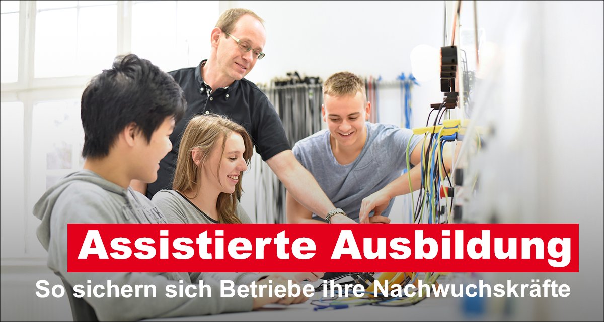 🤝 #Nachwuchskräfte sichern!

Mit der Assistierten Ausbildung unterstützen wir Auszubildende und Betriebe auf dem Weg zu einem erfolgreichen Abschluss. 👩‍🔧👨‍🍳

✔ Begleitung während der Ausbildung
✔ Förderung der Fachkräfte von morgen

#FaktorA-Artikel: arbeitsagentur.de/faktor-a/mitar…
