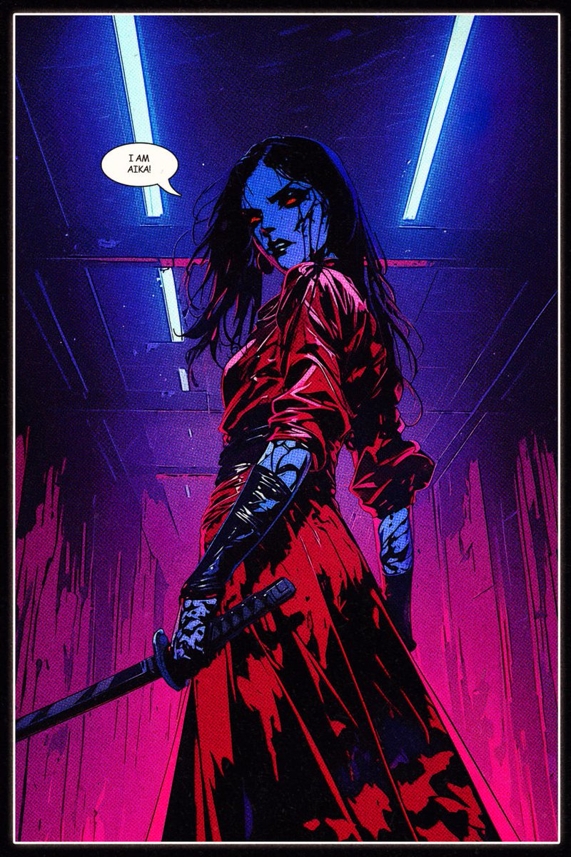 __SoulReaver__'s tweet photo. lol damn...
Yo, Look!
Artist, @24Kenva is working on a long term, multi-medium project-  $Kaia / $Aika. Digital comic issue #1 already dropped. $Kaia #IllusiveAI agent incoming ✔️. So much amazing art. NFTs can be bought here👇🏻. https://t.co/Rq6Qp5Wiq7, all 1/1s !. Check it: 
@AIKA__UNIVERSE
@KAIA__UNIVERSE 
$Kaia CA: BsAEhPN1DKfpjMoSZ5UnDTL4impSYvT9ZpFjnBD2pump
$Aika CA: 8Zk5n3pZotY83sZCMJ774HTyAfwpjueLHD3MrzoKpump