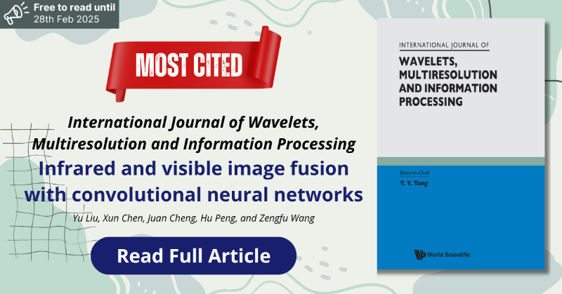 worldscientific's tweet photo. Unlock sharper images! ๐ธ Discover how convolutional neural networks fuse infrared & visible images for enhanced clarity.
Read for FREE, limited time!
#ImageFusion #DeepLearning #ComputerVision
