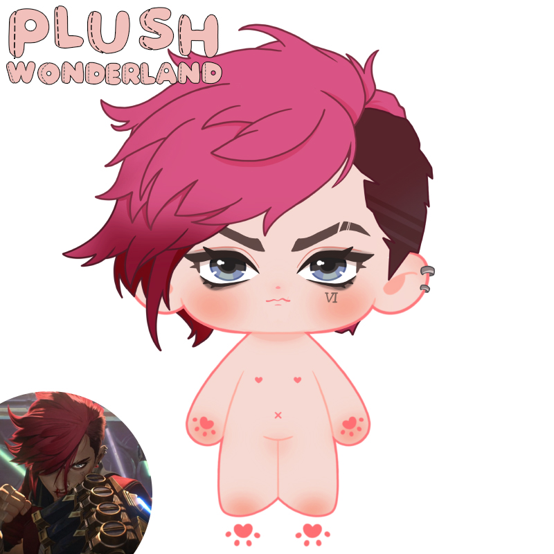WonderlandPlush's tweet photo. Hey, guys! Check out the design of the #Vi plushie! ( • ̀ω•́ )✧
Do you think the design is restored enough? Let me know your thoughts! 💬
#viedit #arcane #arcaneedit #leagueoflegends #lol #plushies #cottondoll #plushwonderland https://t.co/6LRjh2KfnU
