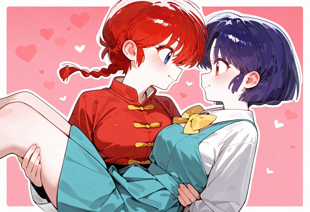 らんまちゃん x 天道 あかね
ど健全を除外すんな 
#AkaneTendo #Ranma 