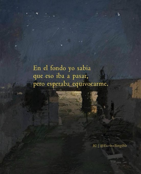simplemente esperaba equivocarme