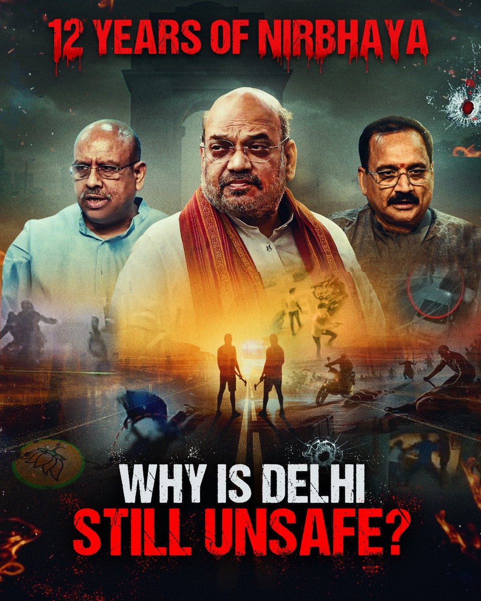 दिल्ली महिलाओं के लिए असुरक्षित क्यों है❓

गृह मंत्री अमित शाह जवाब दो…