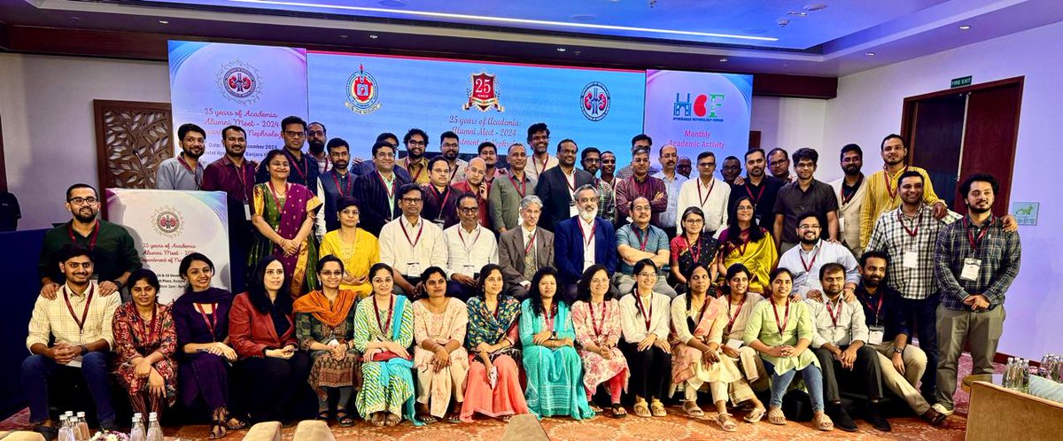 Proud to be a NIMS ,Hyderabad Nephrology aluminus ❤️ 
Reunion 2024 !