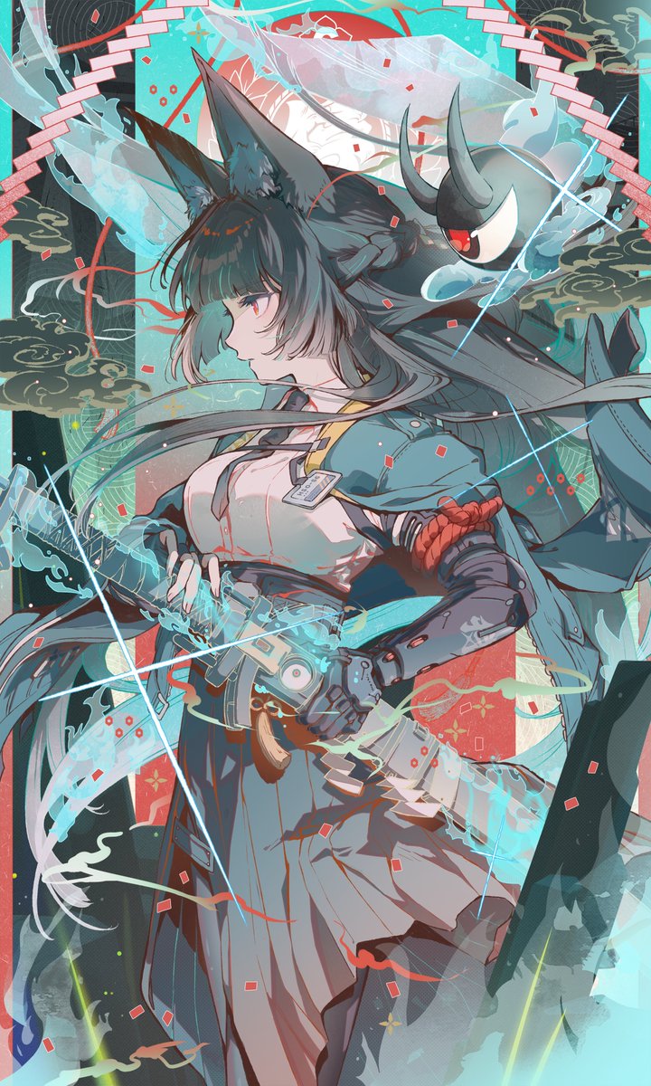 抜刀の構えがかっこよすぎます、雅課長！

※イラストは<a href="/mikkun_04/">みっ君︎</a> 様より頂きました。

#ゼンゼロ  #星見雅