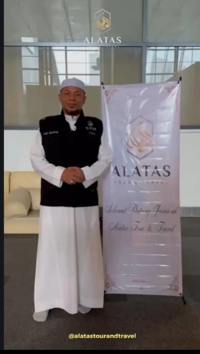 Yuk guys daftar ke #AlatasTourAndTravel buat siapapun yang masih punya keinginan ke tanah suci, buruan sebelum seatnya abis