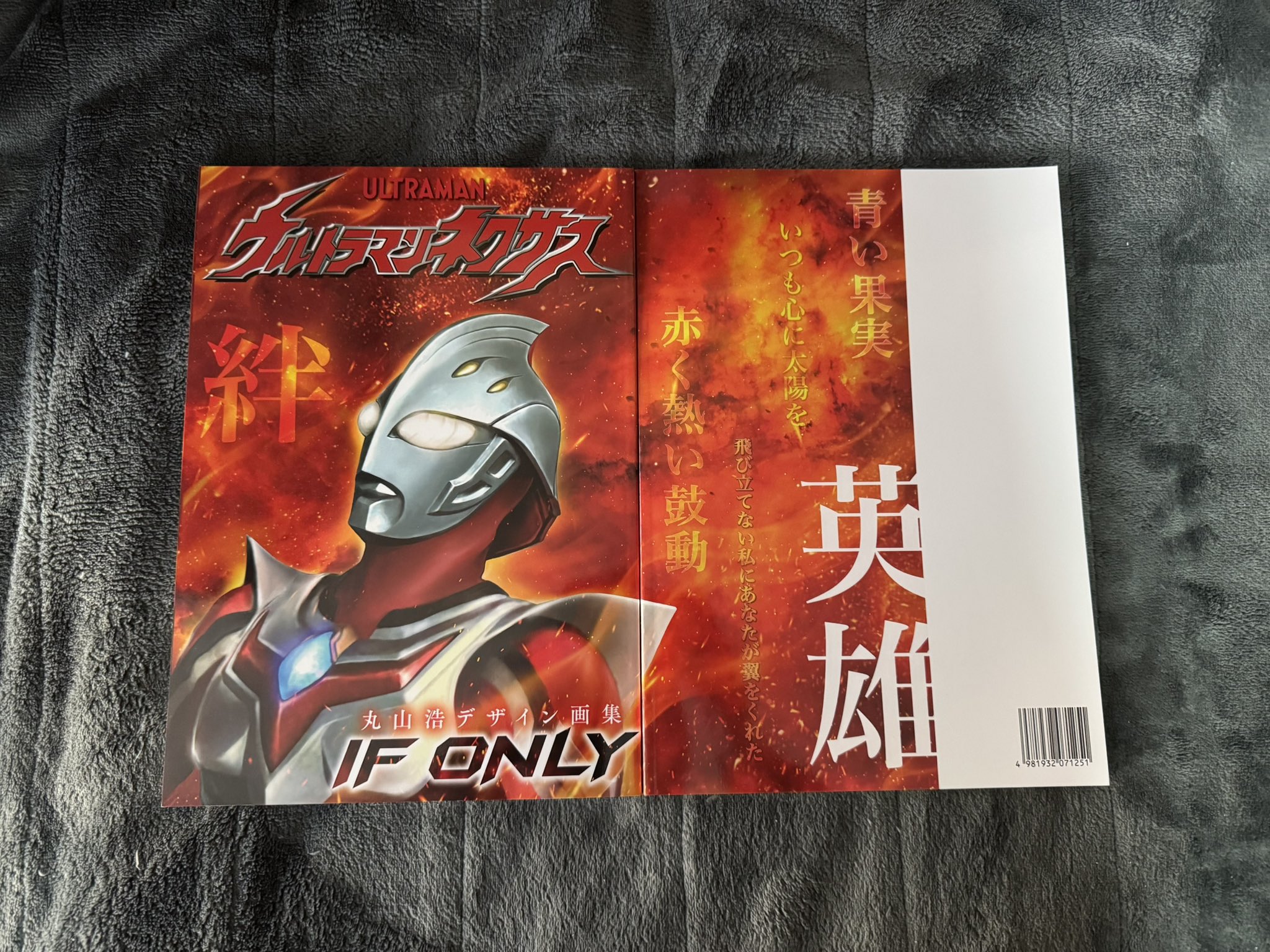 人気の雑貨がズラリ！ ウルトラマンネクサス IF ONLY 画集 丸山