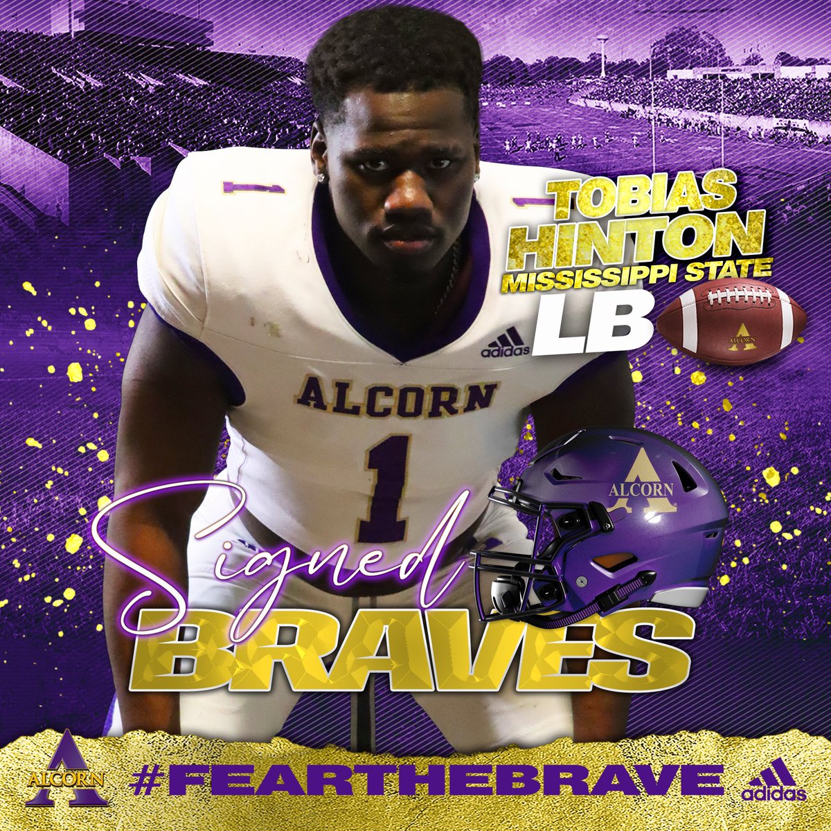 AlcornStateFB's tweet photo. Hattiesburg, MS ➡️ #TheReservation🍢🍢

@9pr0blems_ 

#WelcomeHome🏠🏠
#AlwaysAlcorn🟣🟡 https://t.co/CJX38siGt4