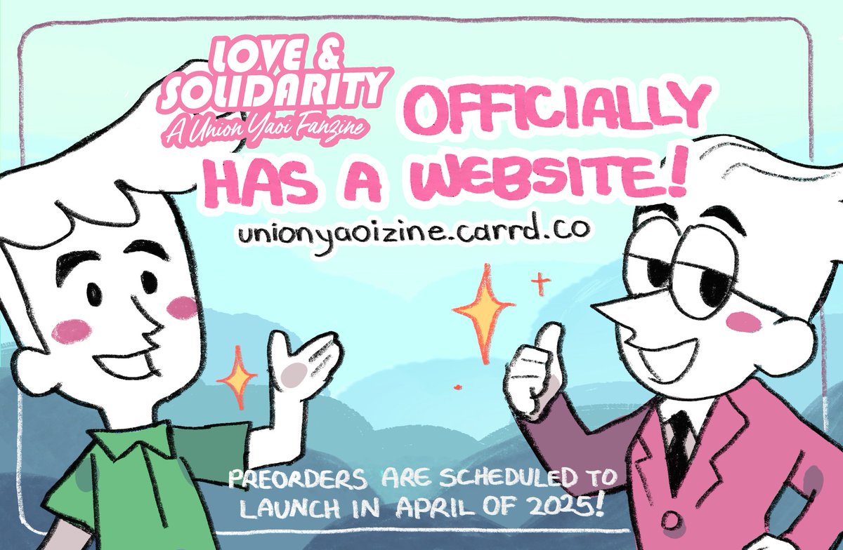 Union Yaoi Zine 🩷💚 LEFTOVER MERCH SALE OPEN tweet media