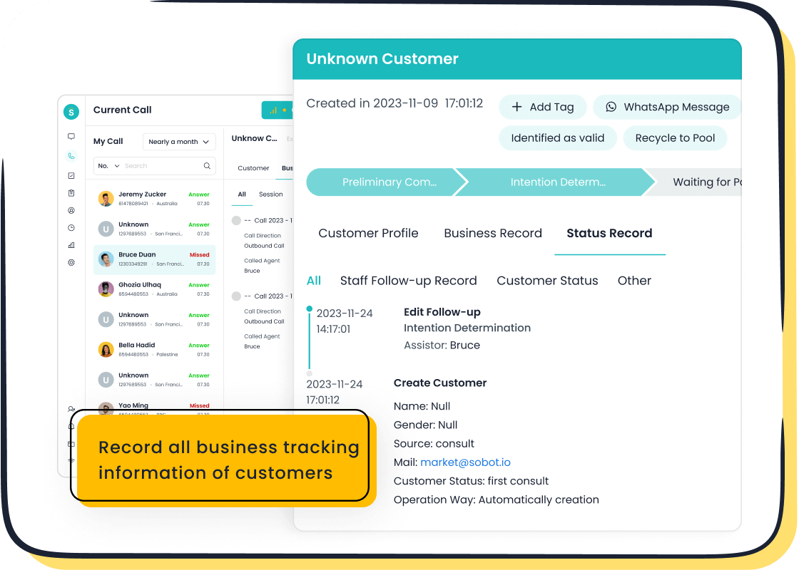 Sobot_Official's tweet image. Don't want telemarketing agents to waste time dialing each number individually? Consider using the #Sobot Voice System for bulk #outbound calling tasks. 🚀📞

👉 Click the link to start your trial now: sobot.io/voice/?utm_sou… 

#outboundcall #voiceforsales #callcenter