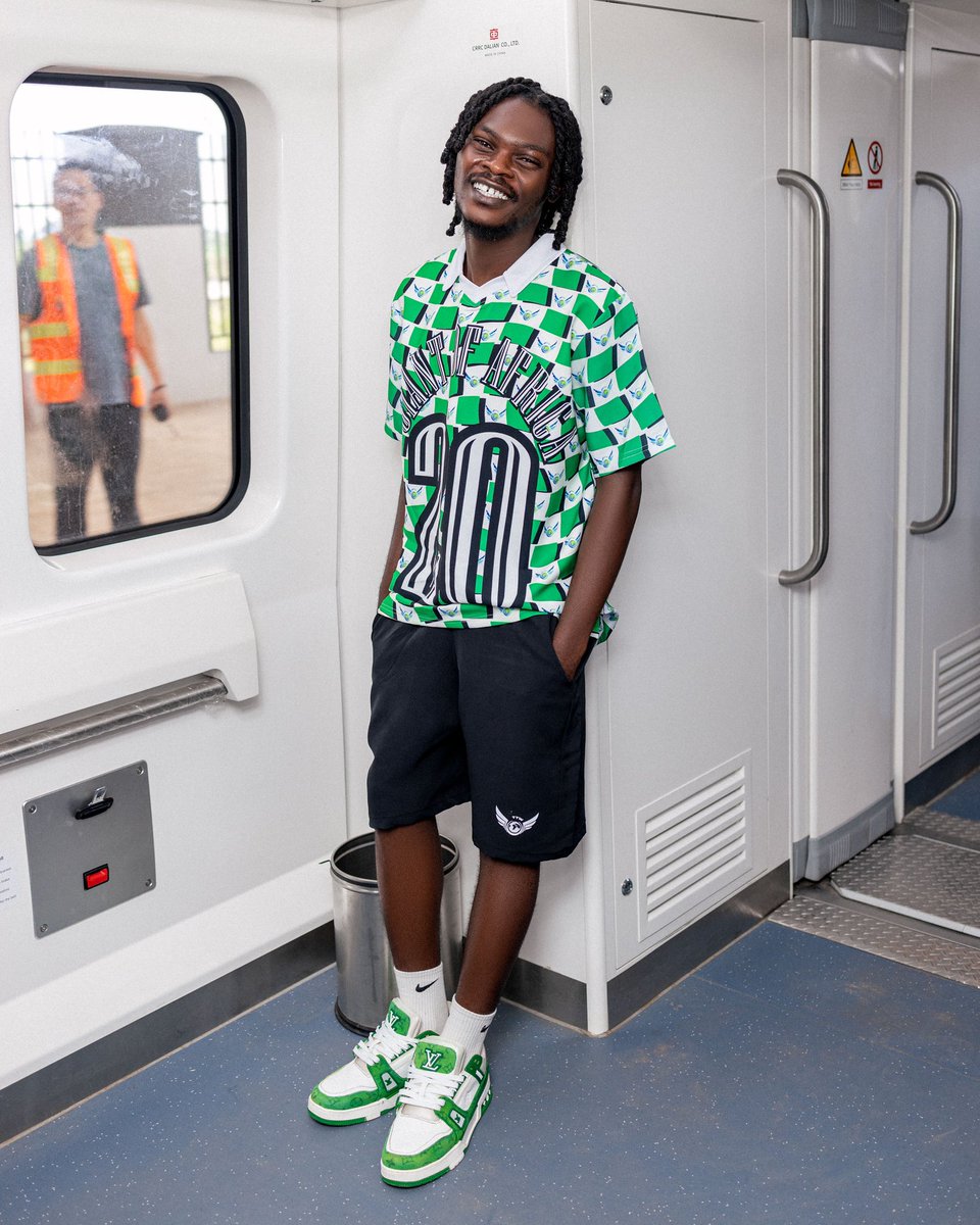 JTTWORLD_'s tweet photo. This JTTW jersey should be  🇳🇬 officially jerseys for the coming World Cup 
#jttw #brand #Nigeria #jersey4sale https://t.co/SYaGRHtO5S