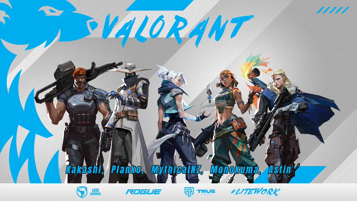 TEAM ANNOUNCEMENT | VALORANT

We are Please to welcome our newest Team to LITE ESPORTS!

👤 | <a href="/Astinoce/">astin</a> 
👤 | <a href="/Planko_i/">Planko</a> 
👤 | <a href="/MythicalNZ/">MythicalNZ | @Metafy.gg</a>
👤 | <a href="/Kakashiii_JHL/">JL (Kakashiii)</a> 
👤 | <a href="/MonokumaOCE/">Fury</a>

Subs
👤 | <a href="/CurvezyTV/">Seb</a>
👤 | <a href="/vnikuuv/">nikuu</a> 

#LITEVALORANT || #LITEWORK