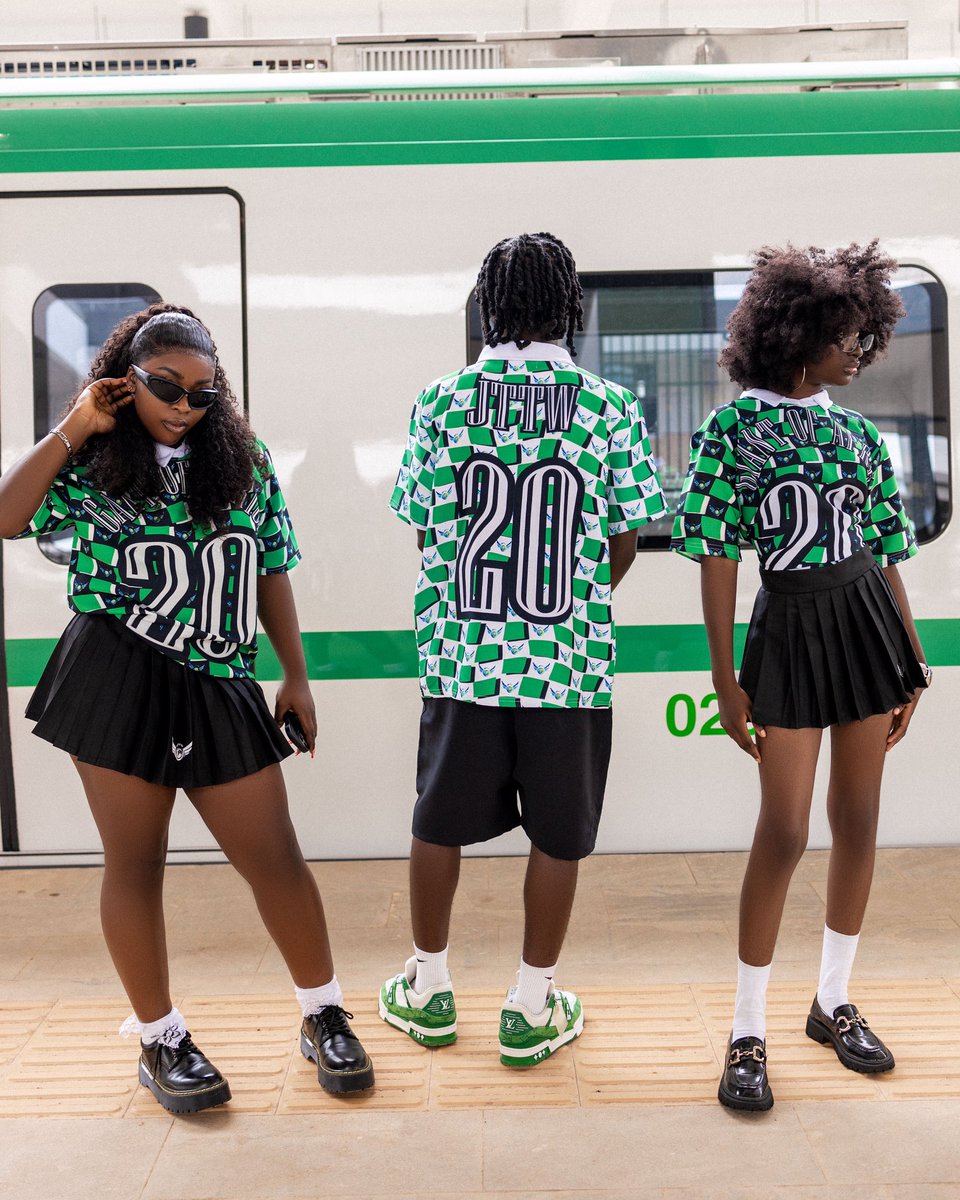 JTTWORLD_'s tweet photo. This JTTW jersey should be  🇳🇬 officially jerseys for the coming World Cup 
#jttw #brand #Nigeria #jersey4sale https://t.co/SYaGRHtO5S