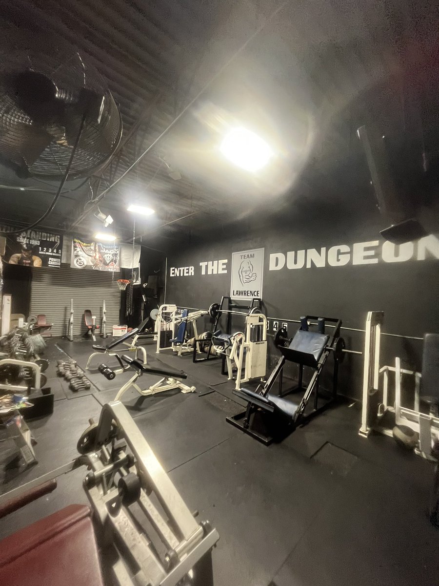 First day back <a href="/DungeonDFW/">Bertram Lawrence Sr</a> was rough but this is what i need and this is what ive been messing. No place In the world like the dungeon.