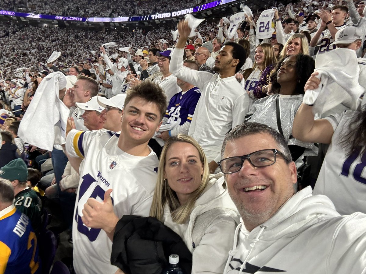 wadebeavers's tweet photo. Skol! #Vikings #WhiteoutWeek https://t.co/kgpSgZBWew