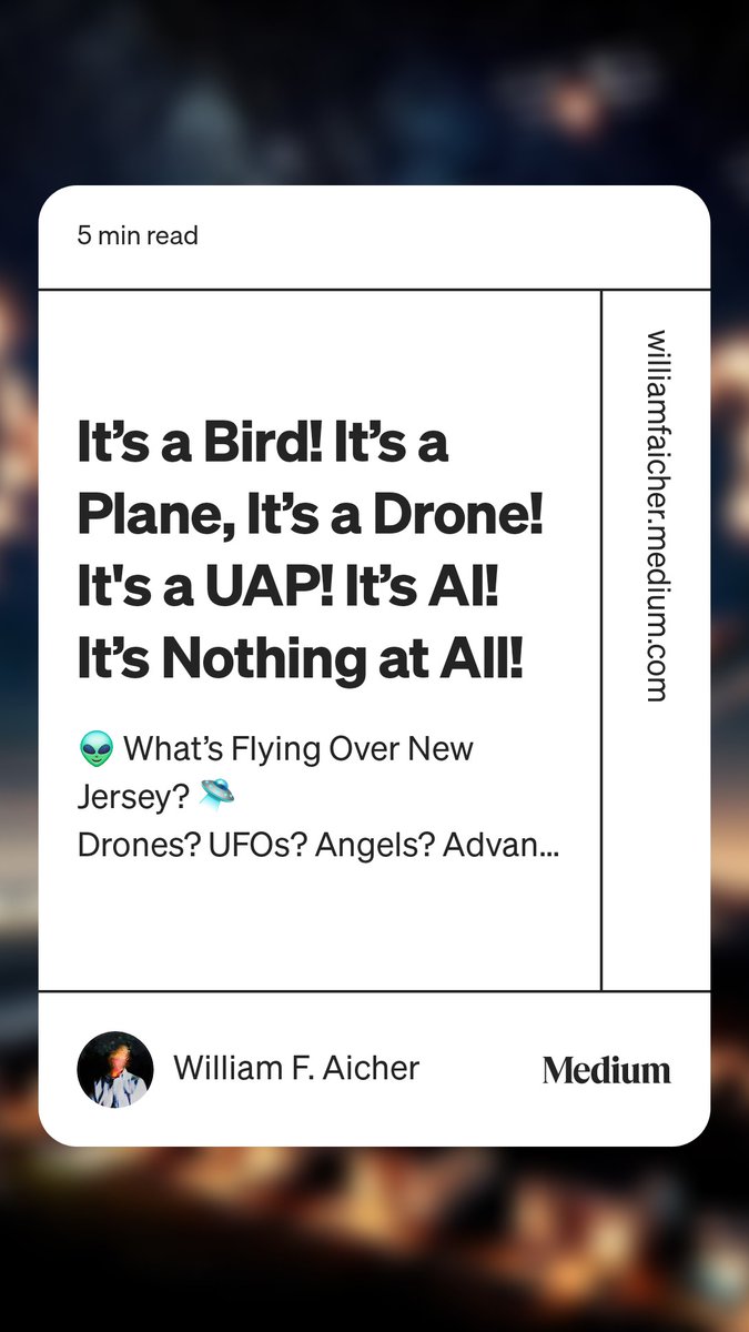 William F. Aicher ✍️🎥 tweet media